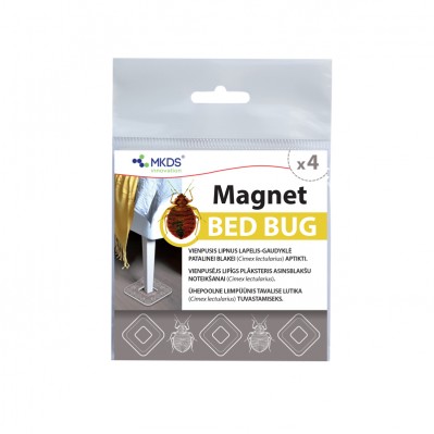 Magnet bed bug LIPNI gaudyklė patalinėms blakėms, 4 vnt 